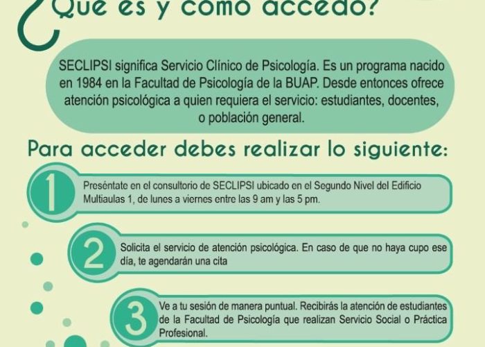 Servicio Clínico de Psicología (SECLIPSI)