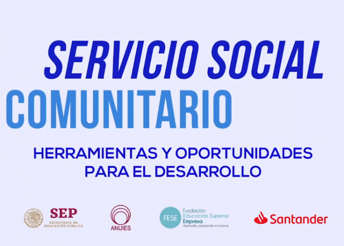 Curso virtual “Servicio social comunitario: herramientas y oportunidades para el desarrollo” (Santander Universidades)