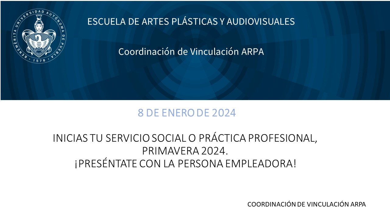 FECHA DE INICIO DE ACTIVIDADES PARA SS Y PP, PRIMAVERA 24