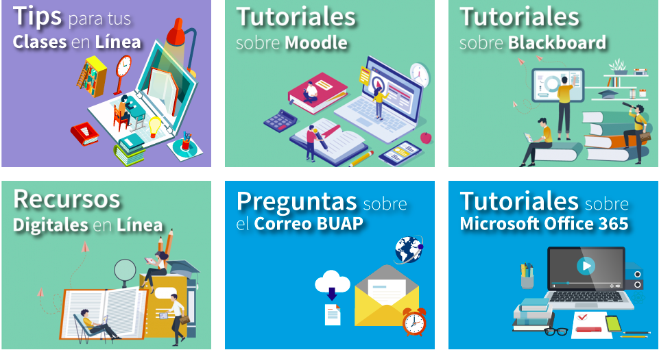 Tutoriales para educación a distancia DCyTIC BUAP